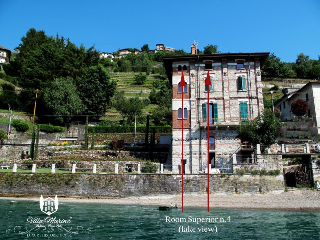 Villa Marina - Como Lake Bellano Exterior foto